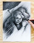 nasim-naji-einstein-portrait-zeichnung-bleistift-2020-12